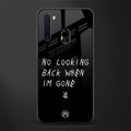 no looking back glass case for samsung a21 image