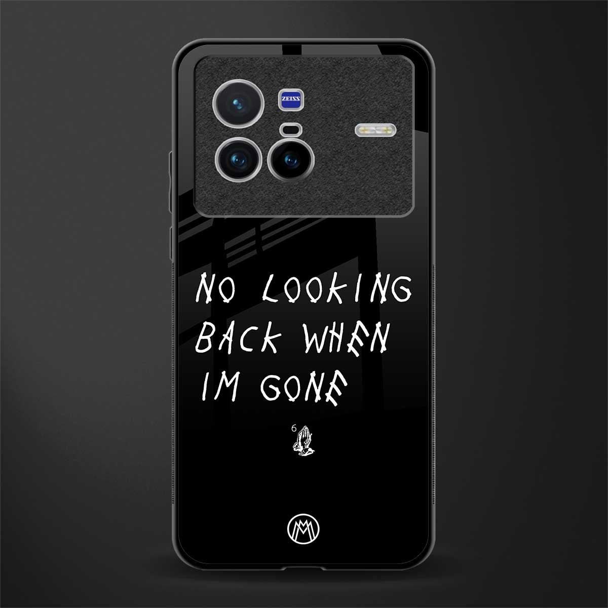 no looking back glass case for vivo x80 image