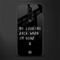 no looking back glass case for oneplus 8 image