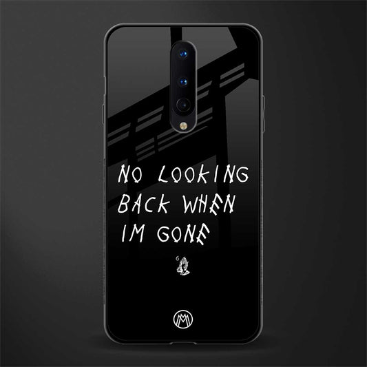 no looking back glass case for oneplus 8 image