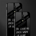 no looking back glass case for oneplus 6t image-2