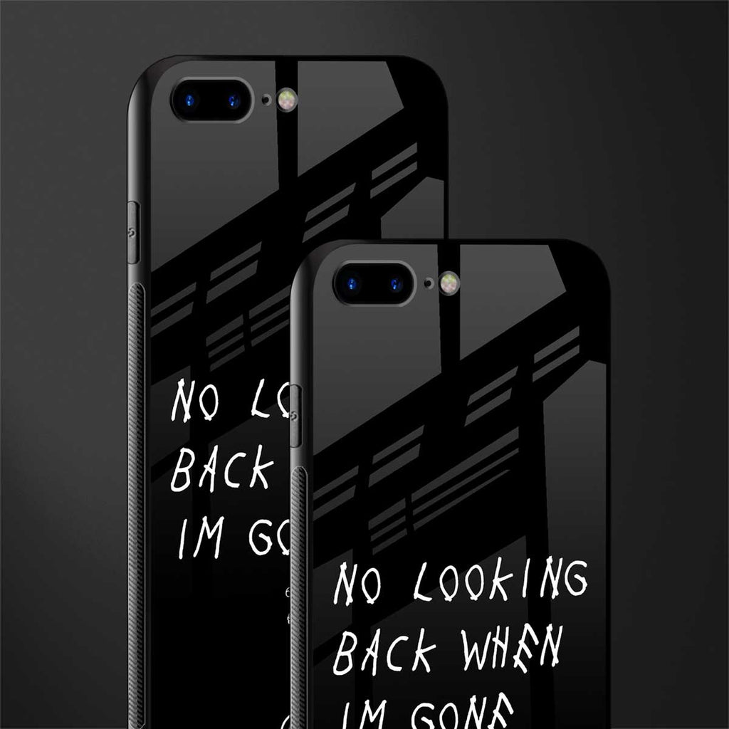 no looking back glass case for iphone 7 plus image-2