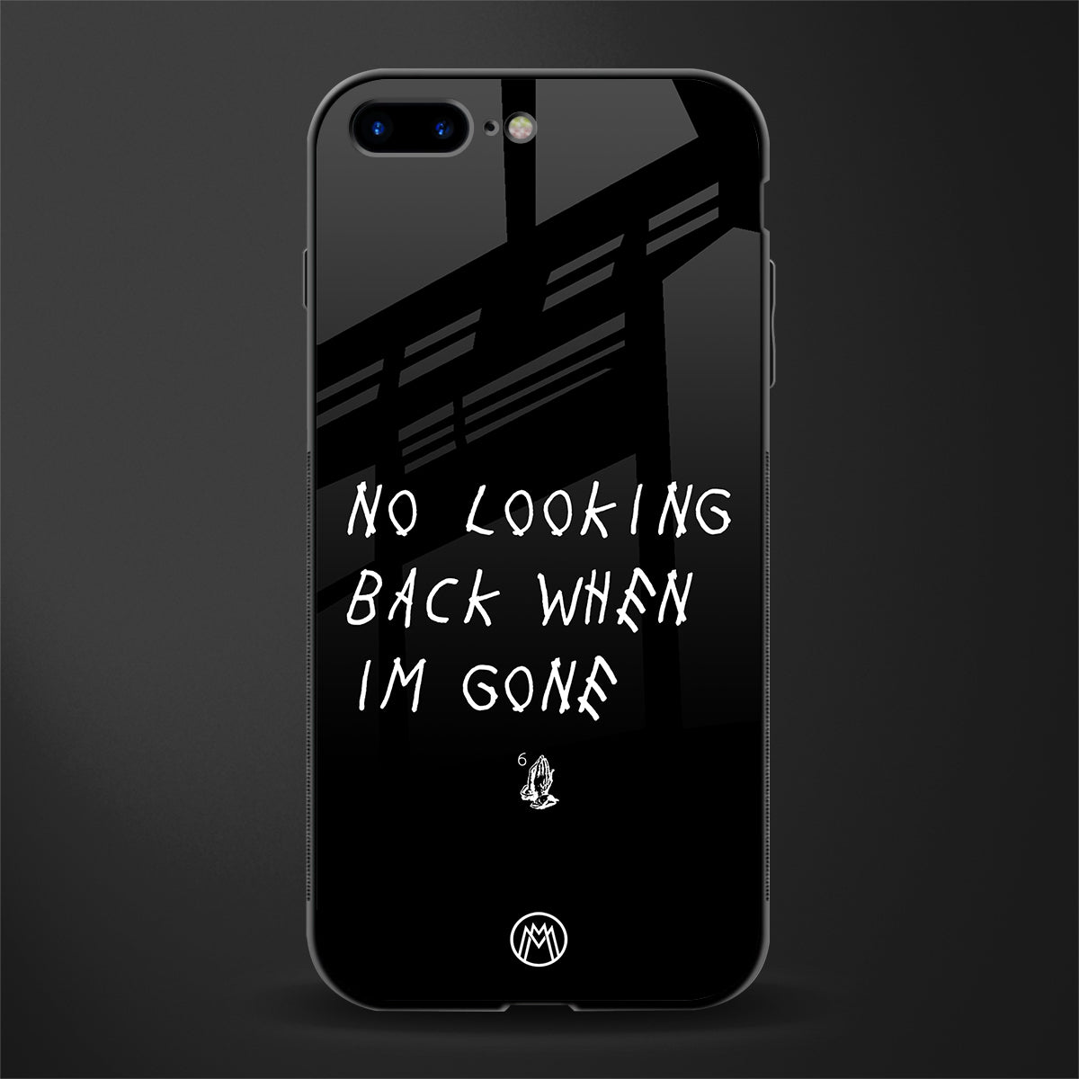 no looking back glass case for iphone 7 plus image