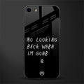 no looking back glass case for iphone 7 image