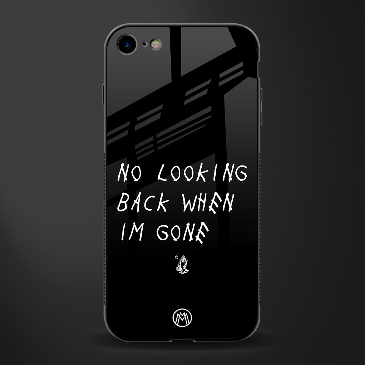 no looking back glass case for iphone se 2020 image