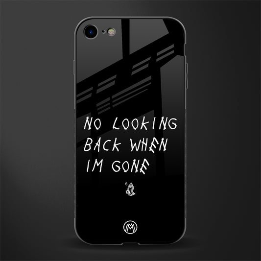 no looking back glass case for iphone se 2020 image