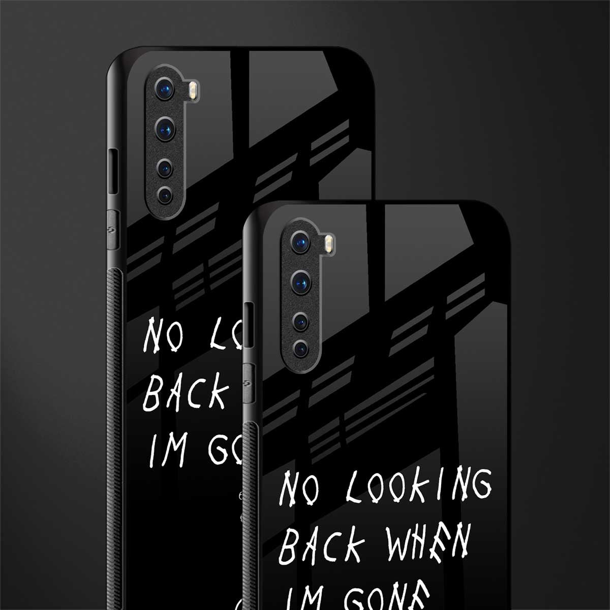 no looking back glass case for oneplus nord ac2001 image-2