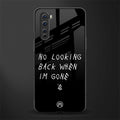 no looking back glass case for oneplus nord ac2001 image