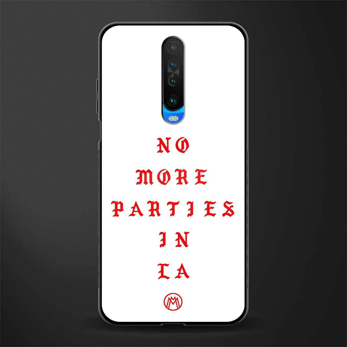 no more parties in la glass case for poco x2 image