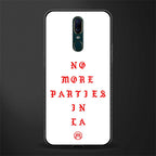 no more parties in la glass case for oppo a9 image