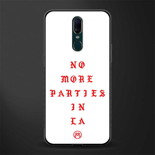 no more parties in la glass case for oppo f11 image