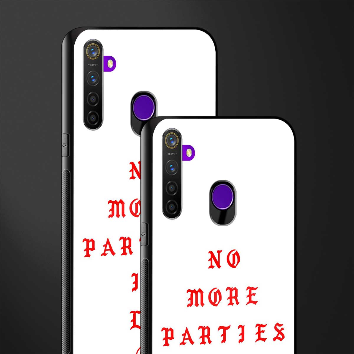 no more parties in la glass case for realme 5i image-2