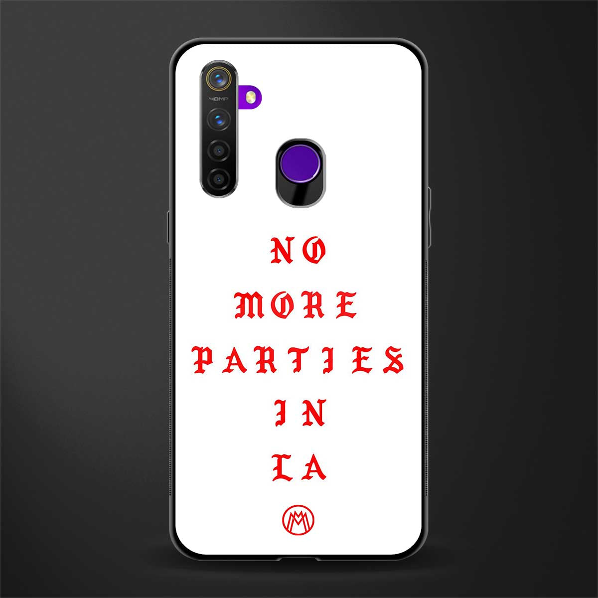 no more parties in la glass case for realme 5i image