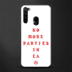 no more parties in la glass case for redmi note 8 image