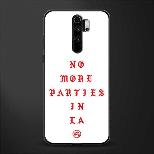 no more parties in la glass case for redmi note 8 pro image