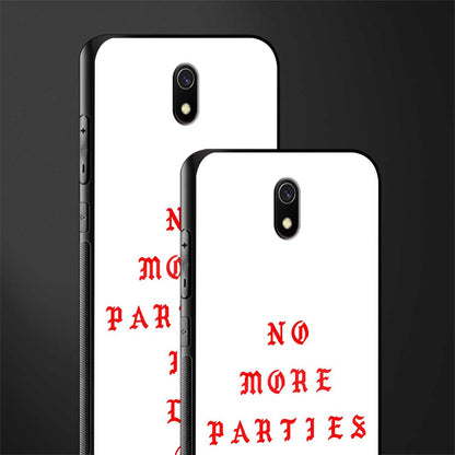 no more parties in la glass case for redmi 8a image-2