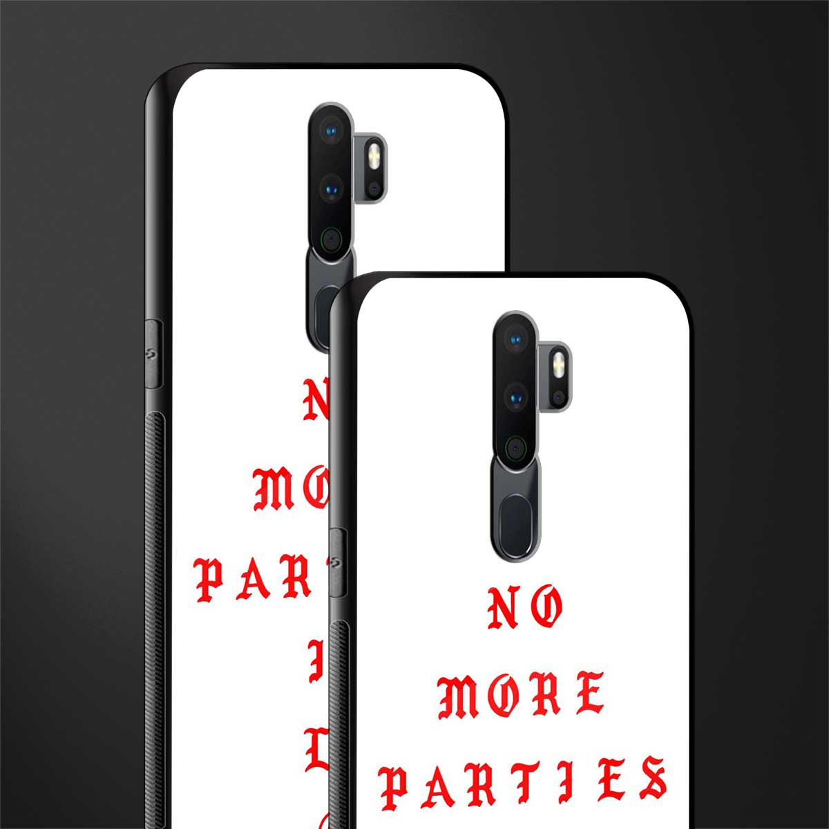 no more parties in la glass case for oppo a5 2020 image-2
