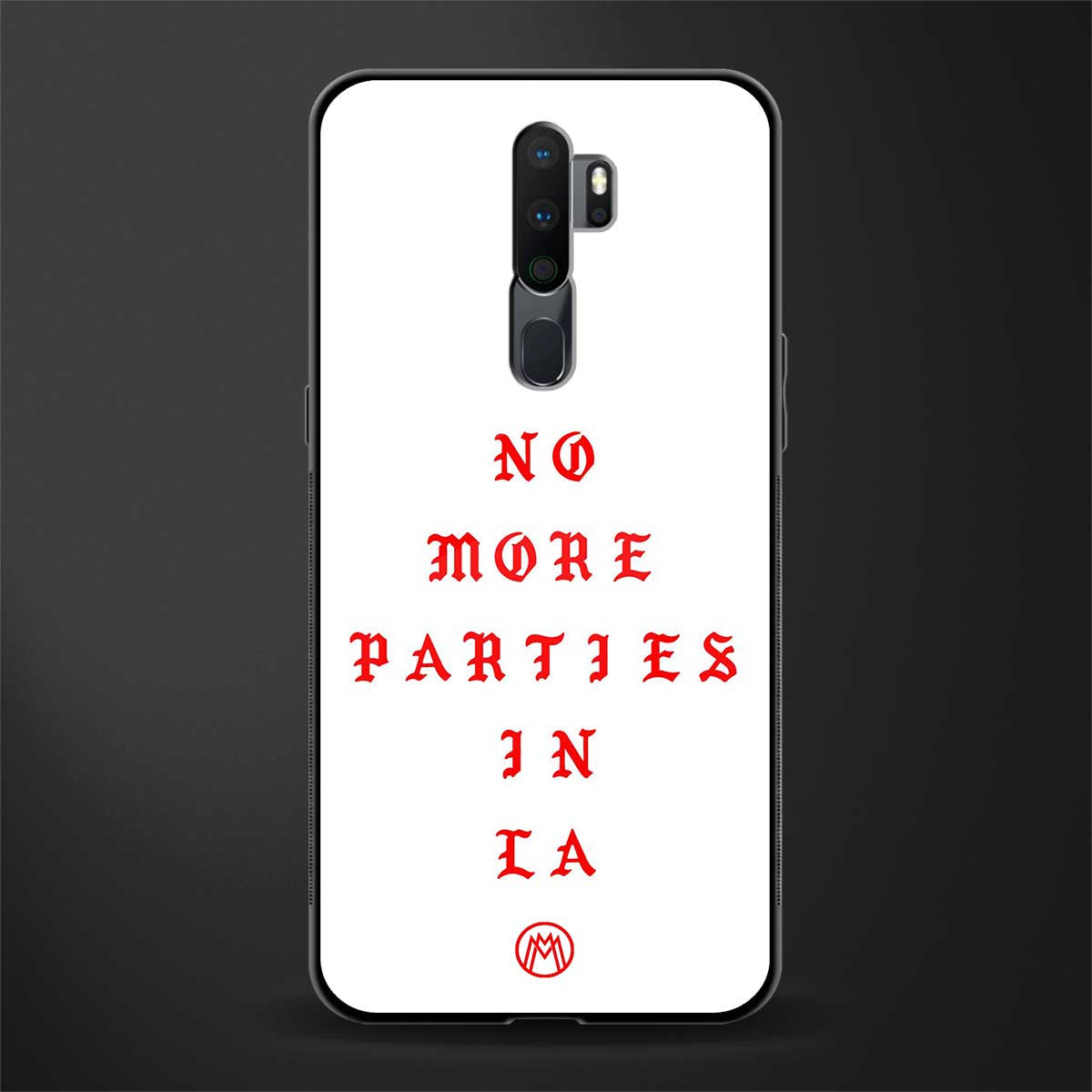 no more parties in la glass case for oppo a5 2020 image