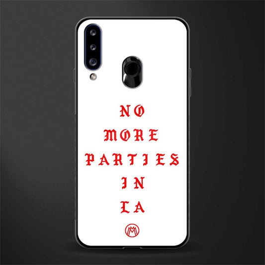 no more parties in la glass case for samsung galaxy a20s image