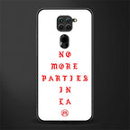 no more parties in la glass case for redmi note 9 image