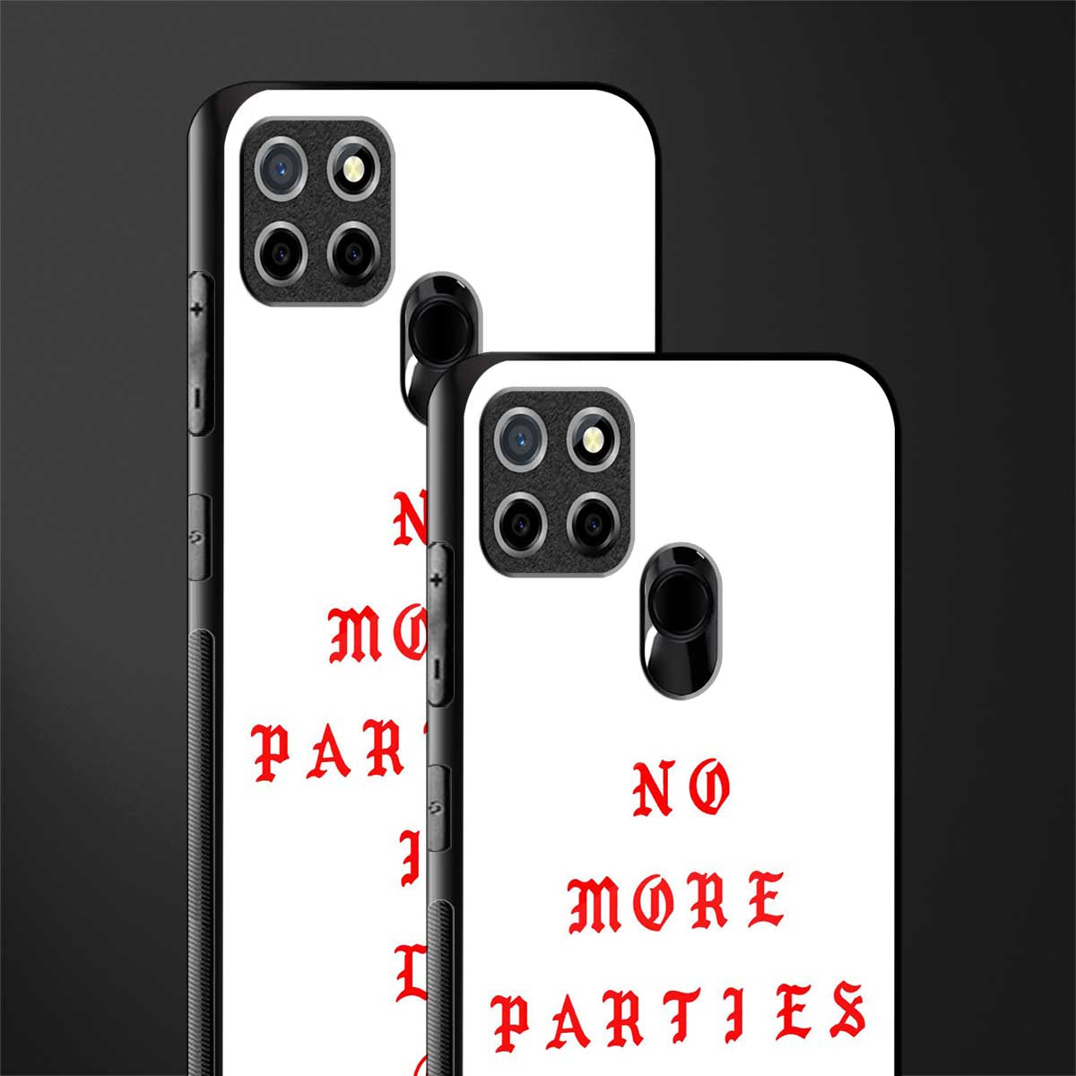 no more parties in la glass case for realme narzo 30a image-2