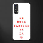 no more parties in la glass case for realme narzo 20 pro image