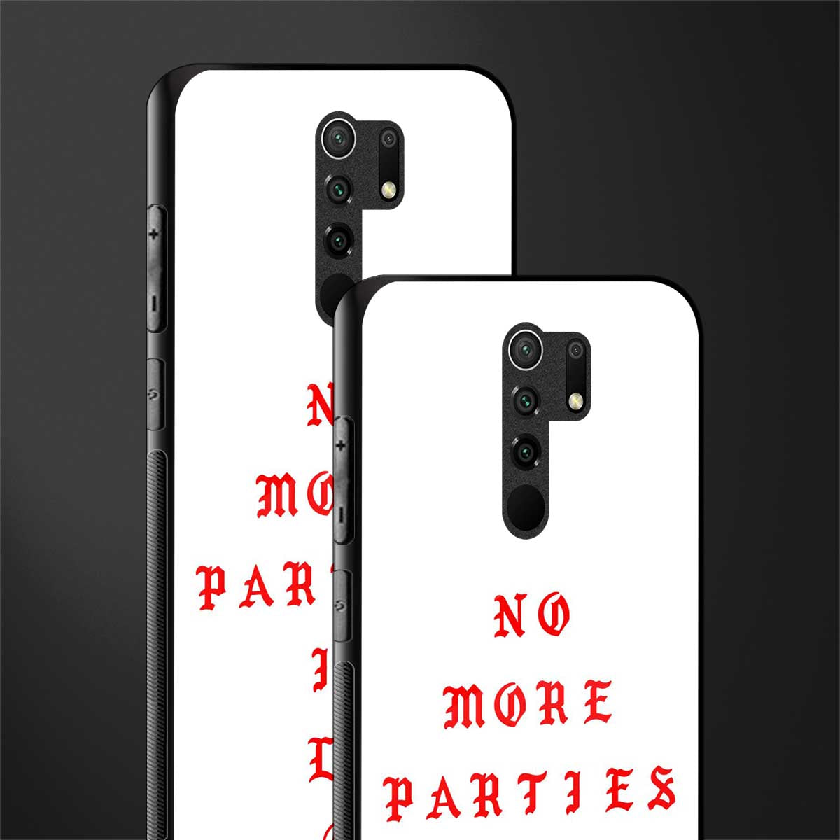 no more parties in la glass case for redmi 9 prime image-2