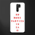 no more parties in la glass case for redmi 9 prime image