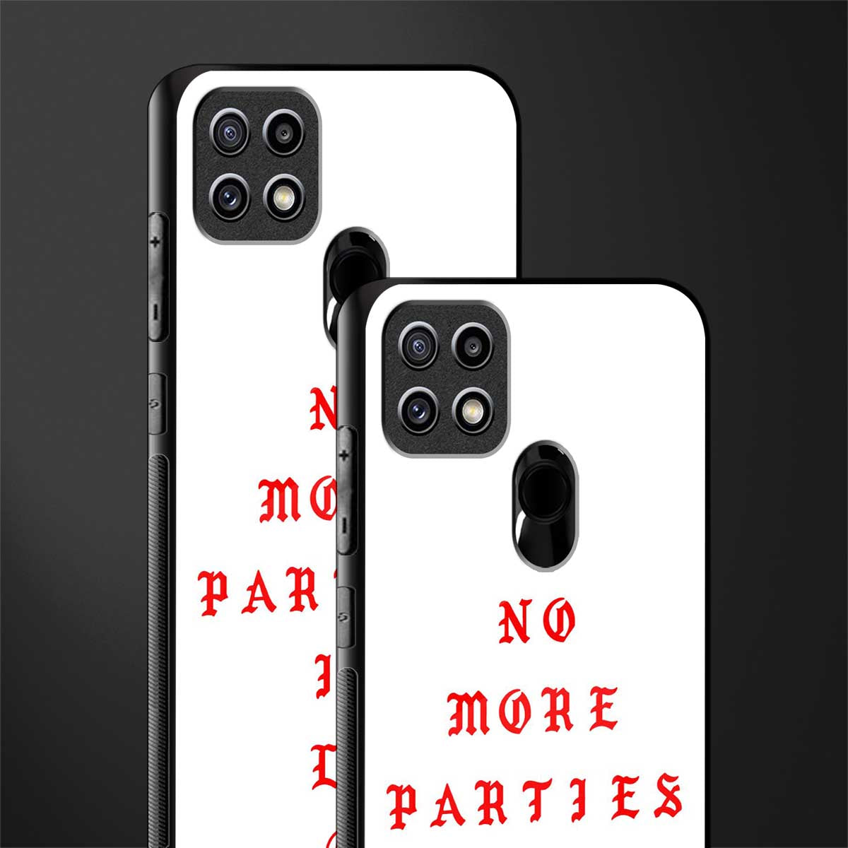 no more parties in la glass case for oppo a15 image-2