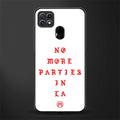 no more parties in la glass case for oppo a15 image