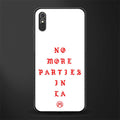 no more parties in la glass case for redmi 9i image