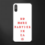 no more parties in la glass case for redmi 9i image