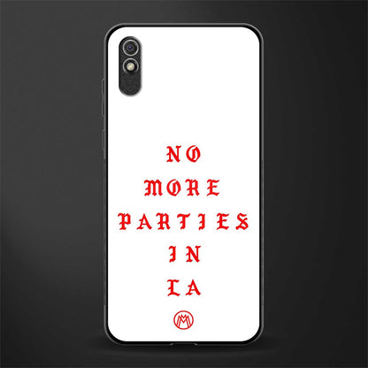 no more parties in la glass case for redmi 9a image