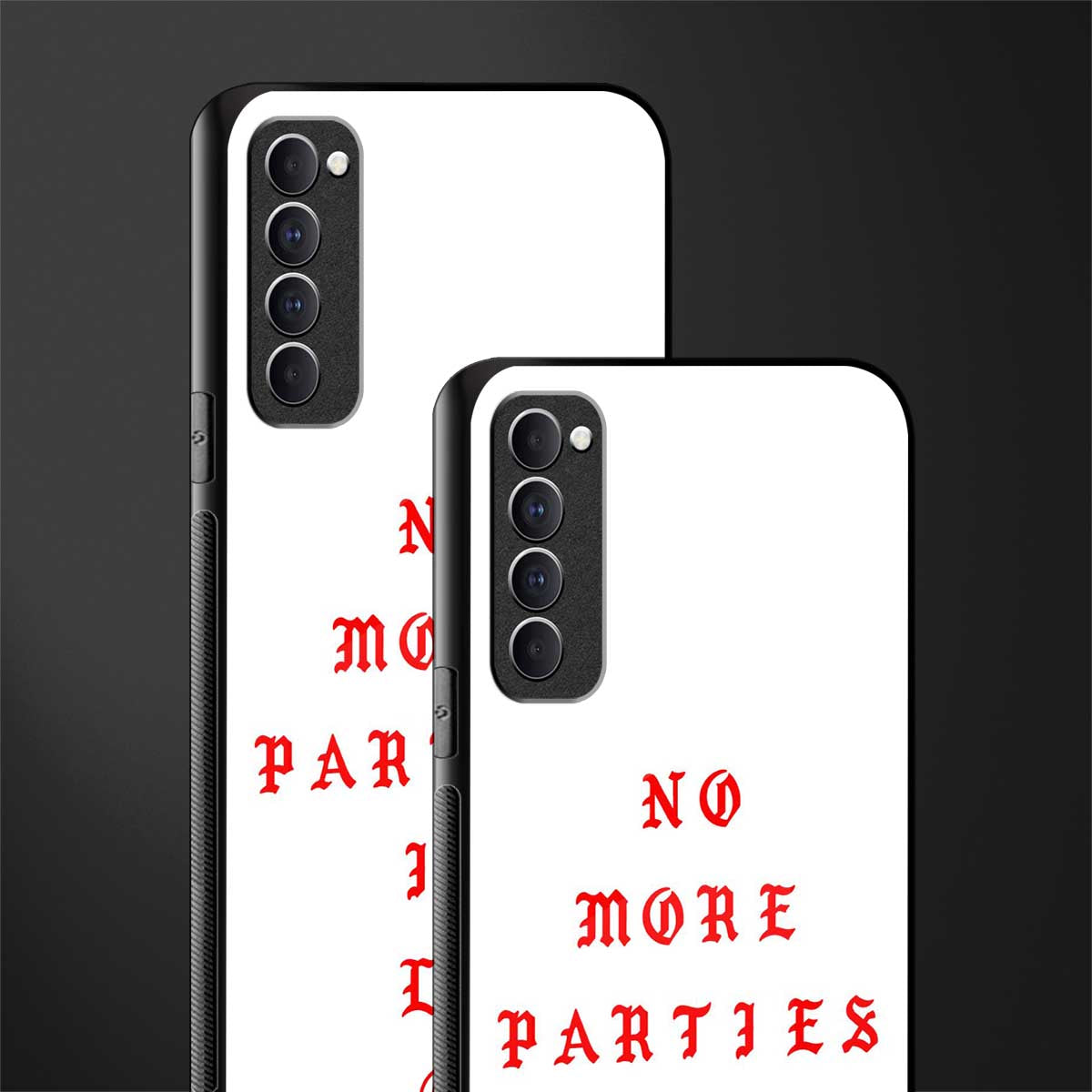 no more parties in la glass case for oppo reno 4 pro image-2