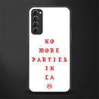 no more parties in la glass case for oppo reno 4 pro image