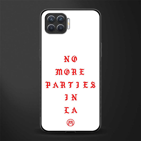 no more parties in la glass case for oppo f17 image