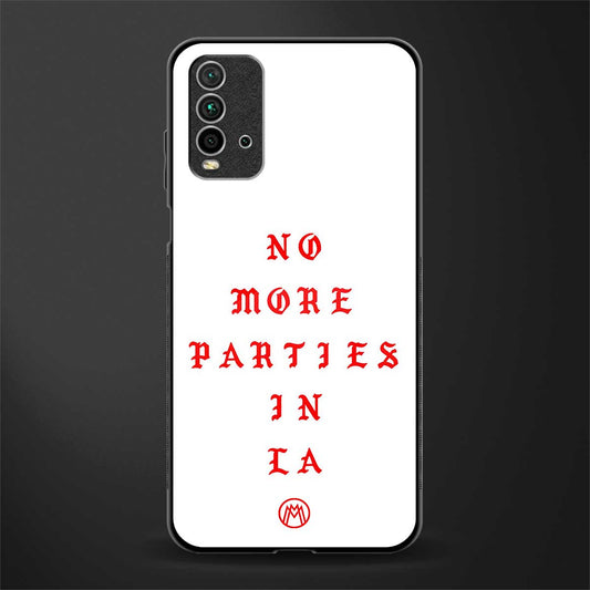 no more parties in la glass case for redmi 9 power image