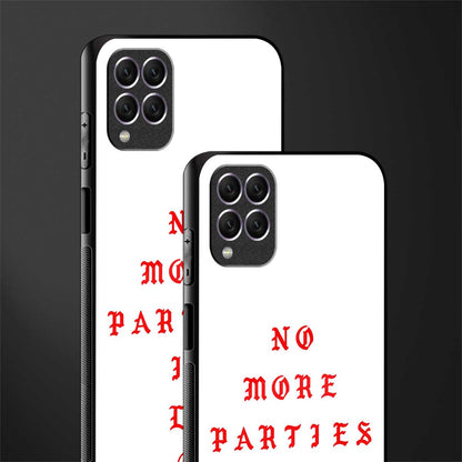 no more parties in la glass case for samsung galaxy f62 image-2