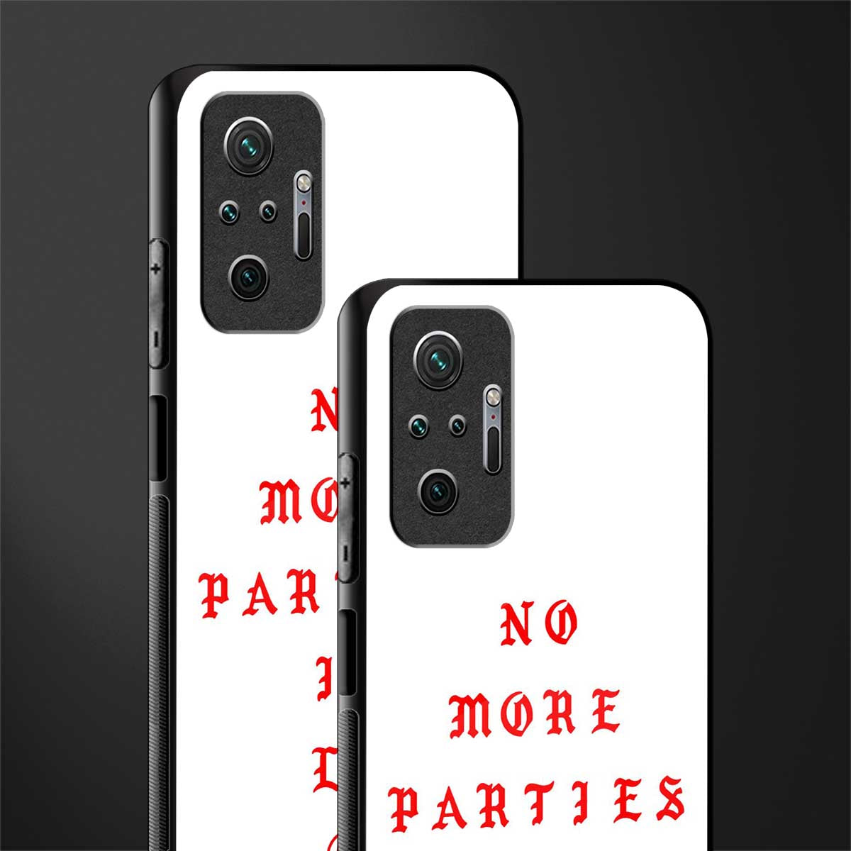 no more parties in la glass case for redmi note 10 pro max image-2
