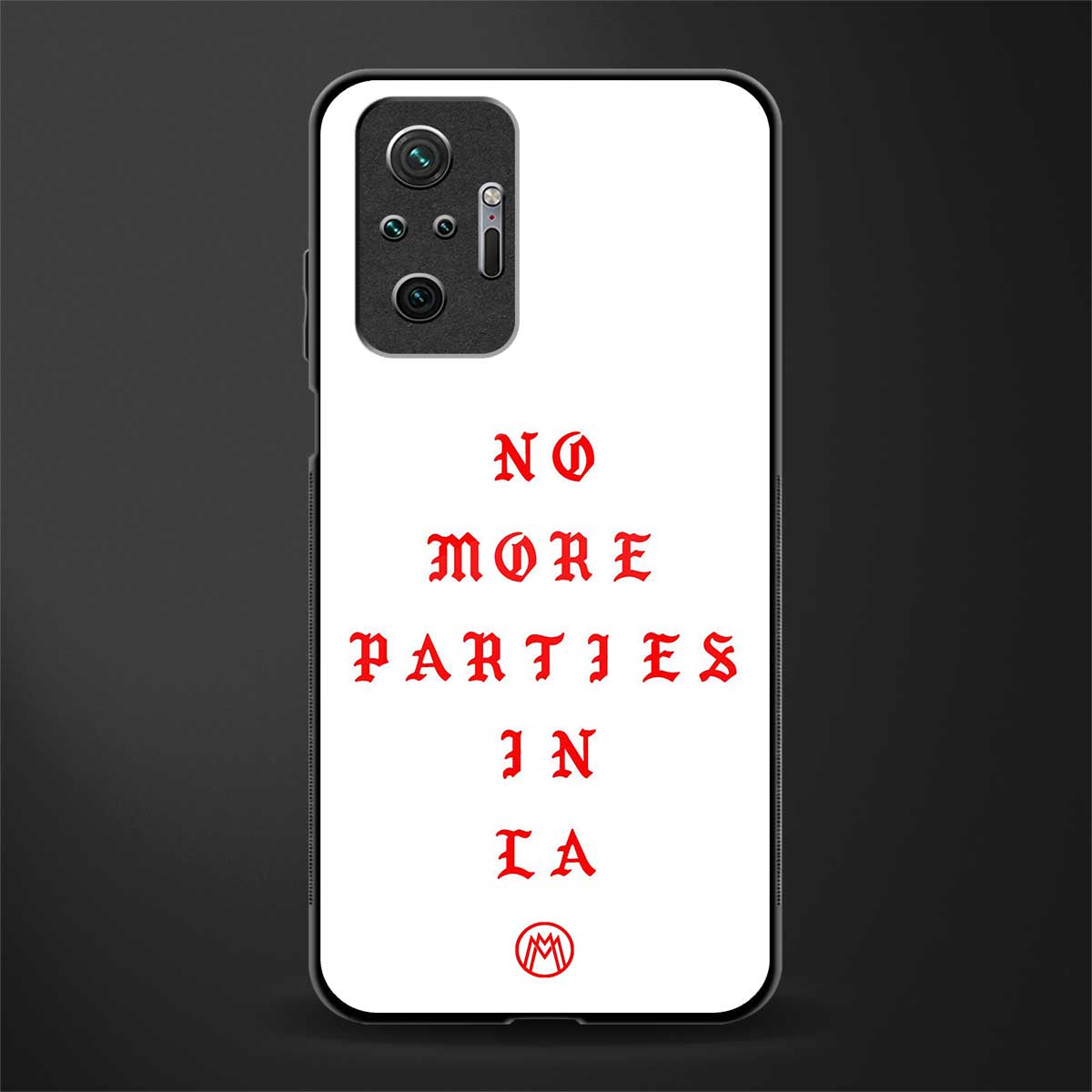 no more parties in la glass case for redmi note 10 pro max image