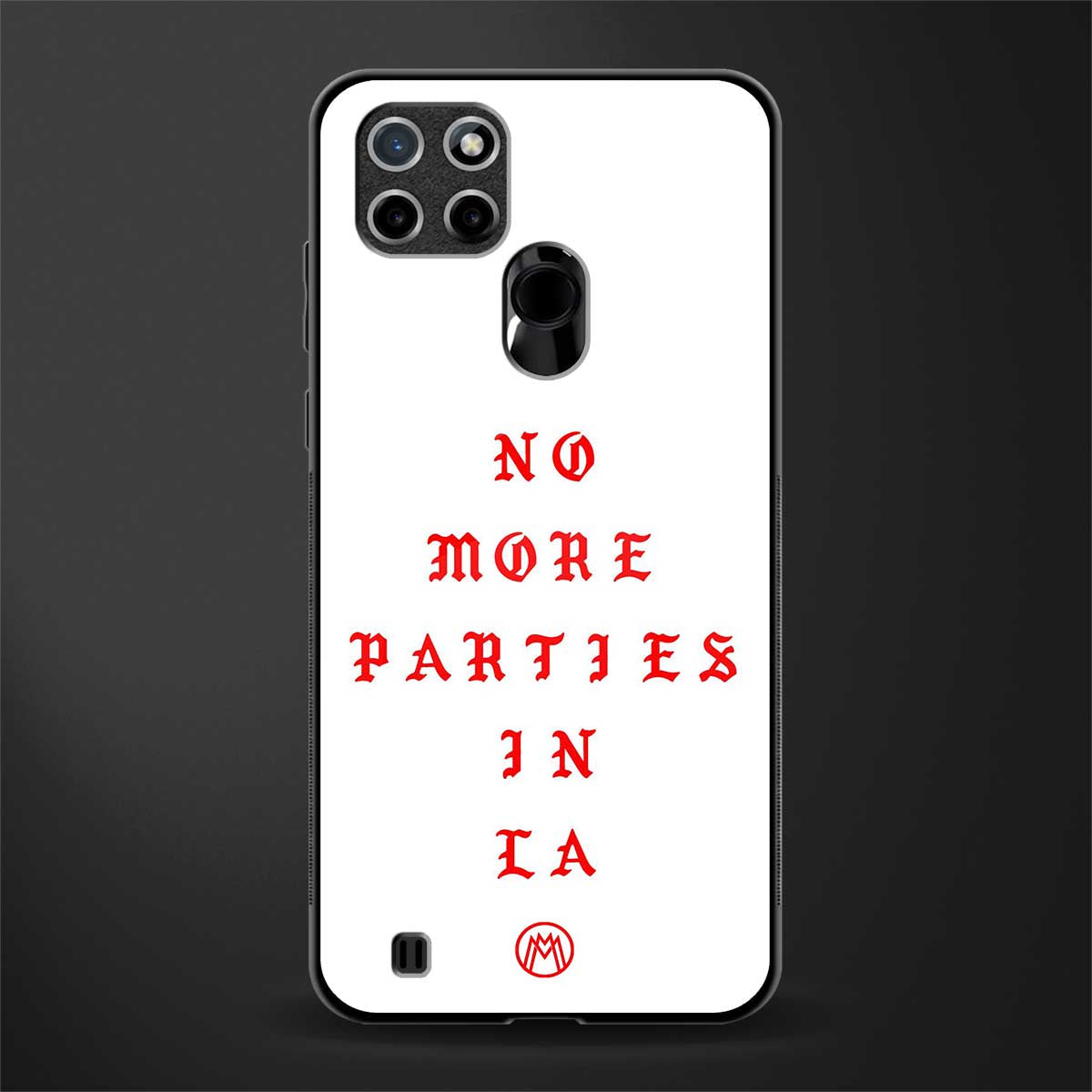 no more parties in la glass case for realme c21 image