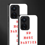 no more parties in la back phone cover | glass case for vivo t1 44w 4g