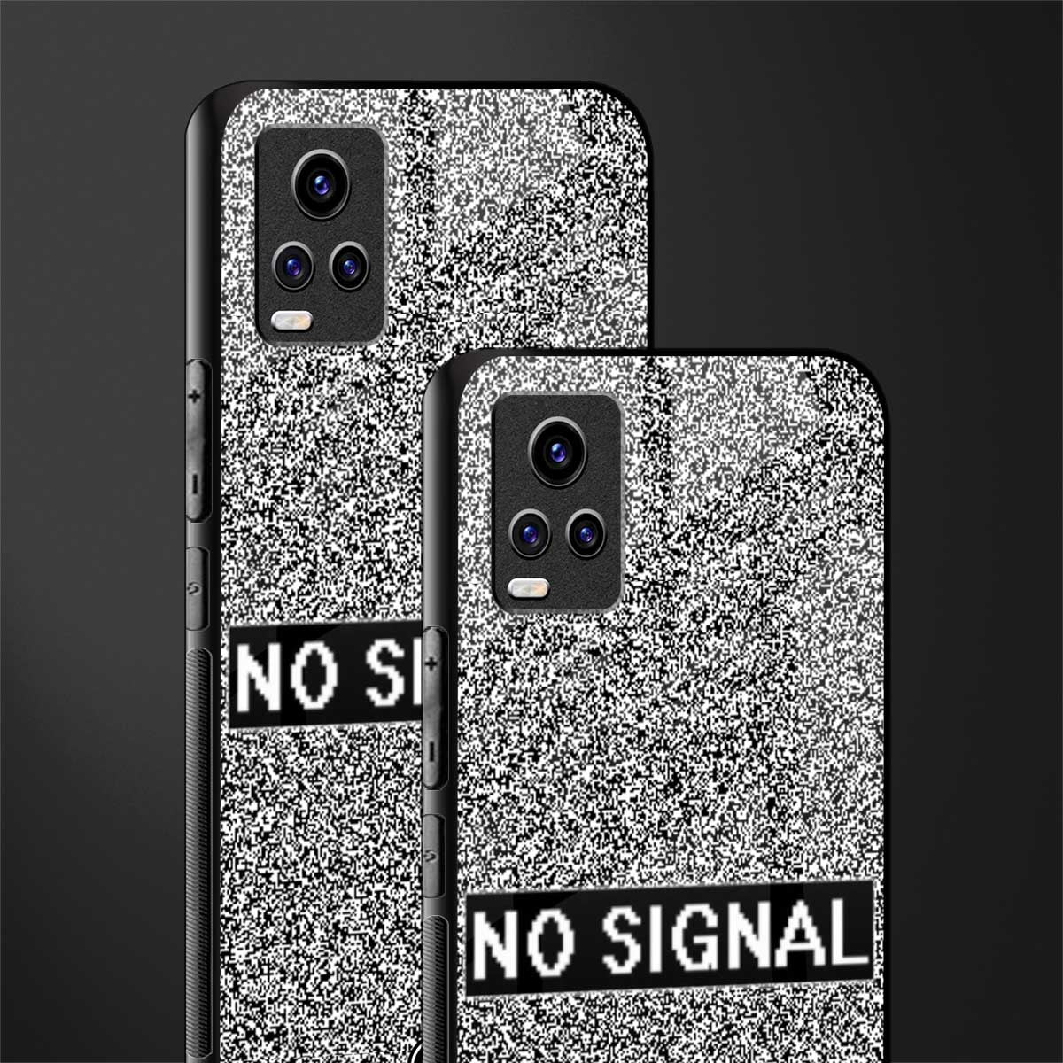 no signal back phone cover | glass case for vivo y73