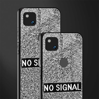 no signal back phone cover | glass case for google pixel 4a 4g