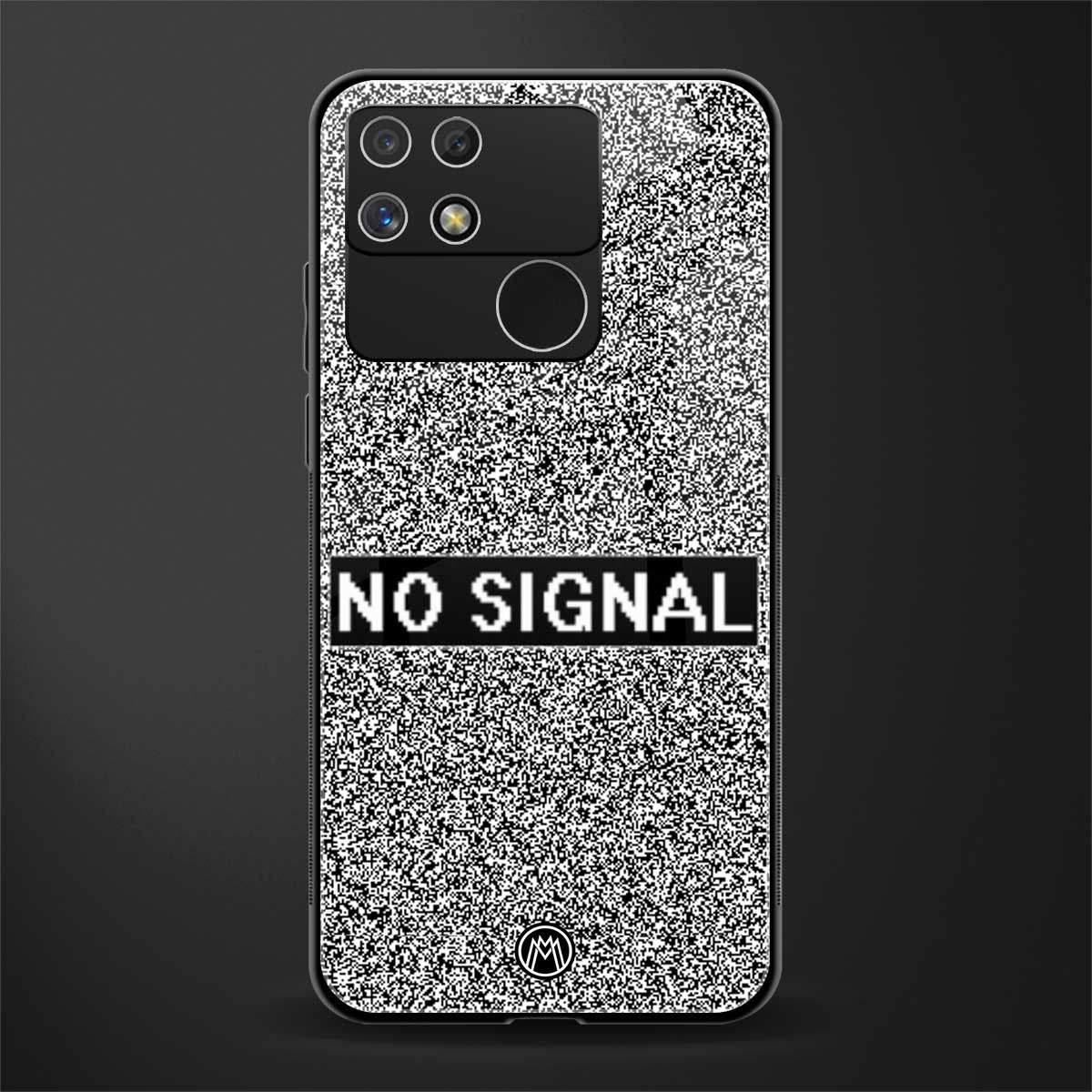 no signal back phone cover | glass case for realme narzo 50a