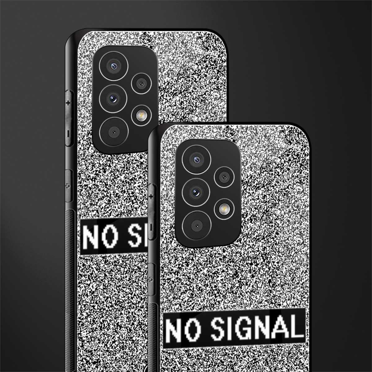no signal back phone cover | glass case for samsung galaxy a73 5g