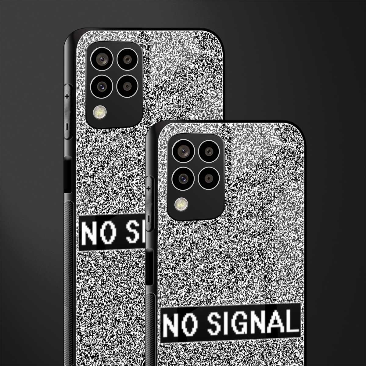 no signal back phone cover | glass case for samsung galaxy m33 5g