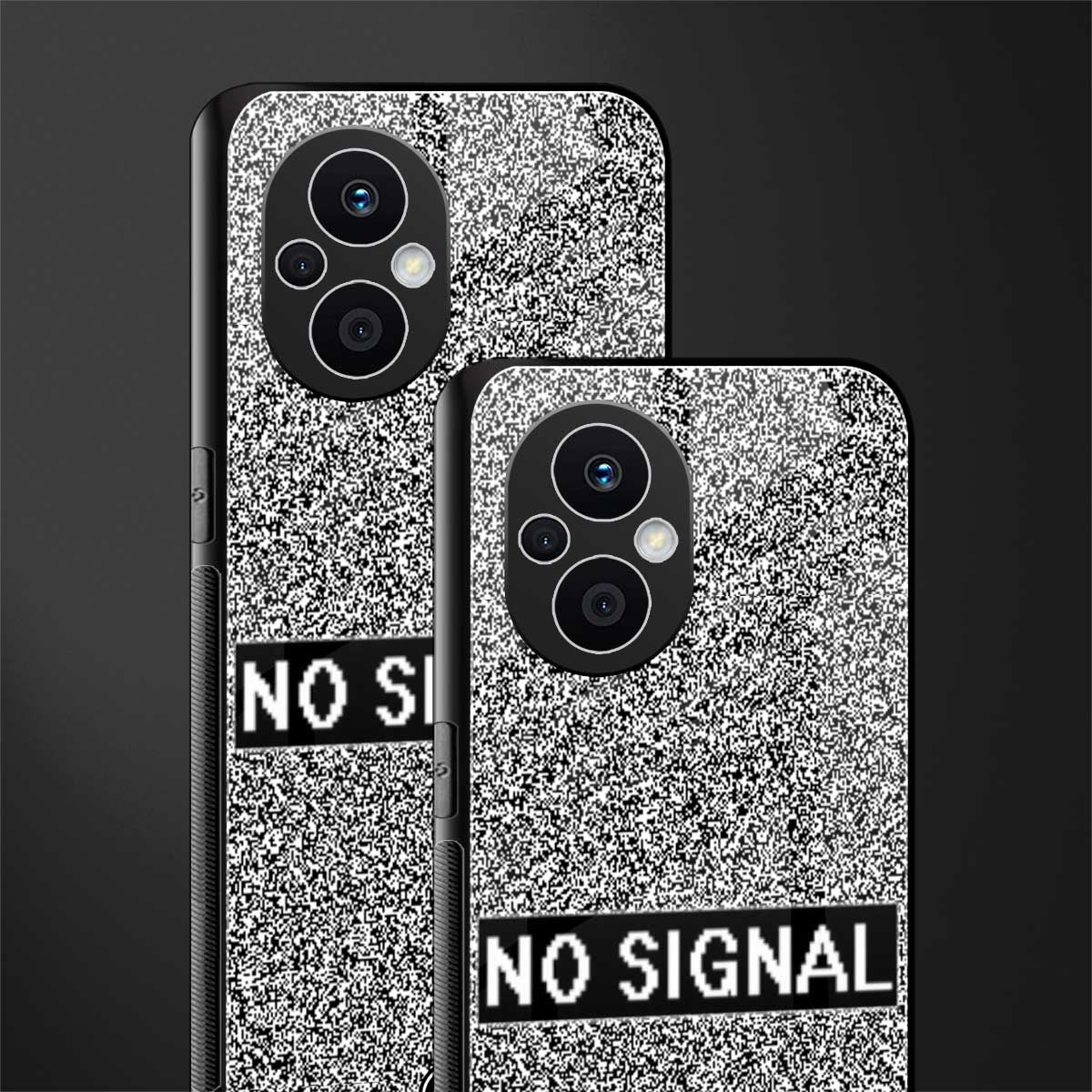 no signal back phone cover | glass case for oppo f21 pro 5g