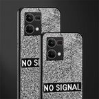 no signal back phone cover | glass case for oppo f21 pro 4g