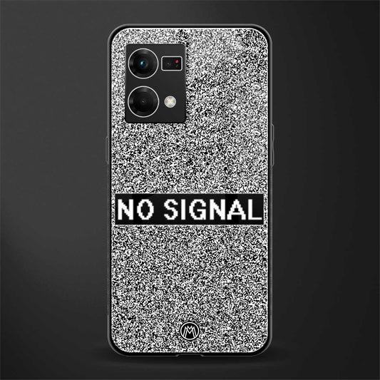 no signal back phone cover | glass case for oppo f21 pro 4g